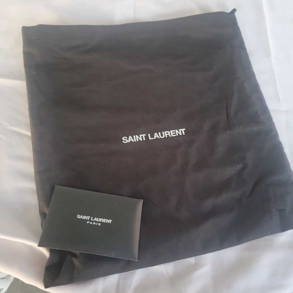 YSL Pink Raffia Bag - Picture 16 of 16